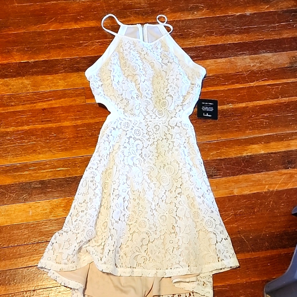Lulus lacy dress, sz Medium